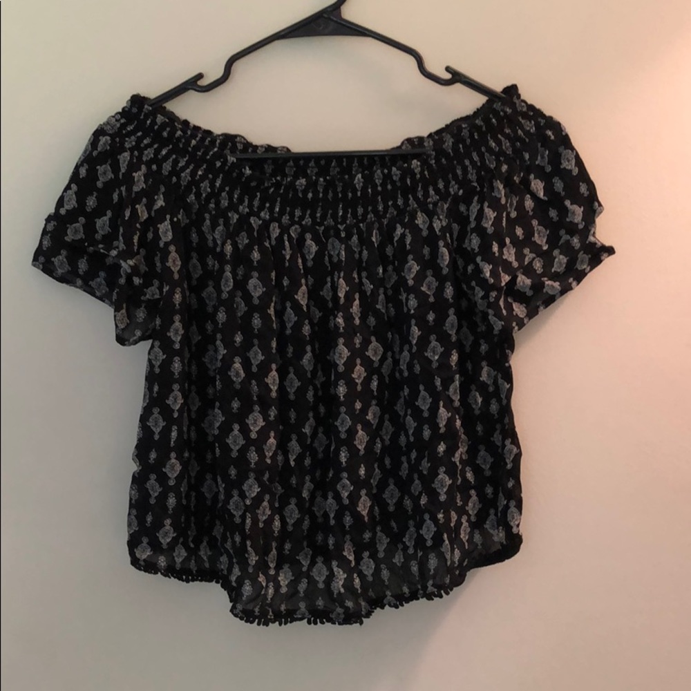 Off the shoulder top
